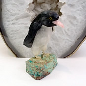 天然石ペンギン