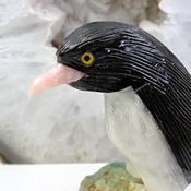 天然石ペンギン