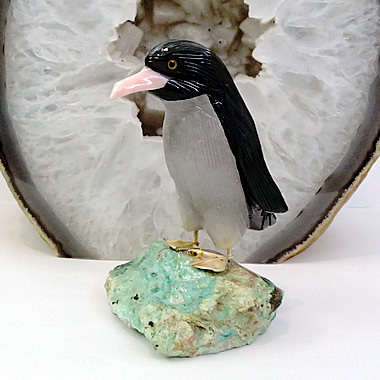 天然石ペンギン
