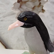 天然石ペンギン