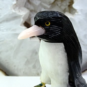 天然石ペンギン