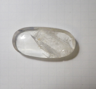 【ルース】天然クォーツinクォーツ　(貫入水晶)