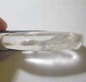 【ルース】天然クォーツinクォーツ　(貫入水晶)