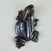 ボルダーオパール彫刻　カエル(frog)