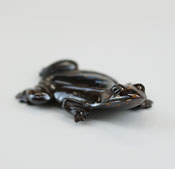 ボルダーオパール彫刻　カエル(frog)